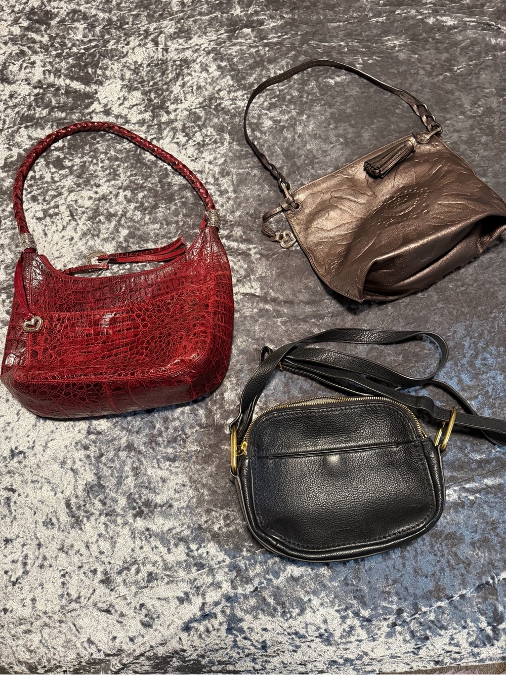 Bundle 3 bags Brighton & Fossil